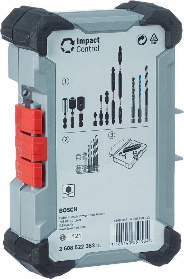 Bosch Impact P&C Vidalama Ucu Çantası Large ürün görseli 1