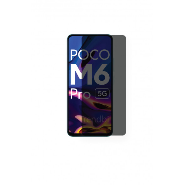 POCO M6 PRO MAT HAYALET EKRAN KORUYUCU YANDAN GÖRÜNMEYEN FİLM ürün görseli 1