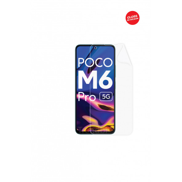 POCO M6 PRO EKRAN KORUYUCU TPU FİLM ürün görseli 1
