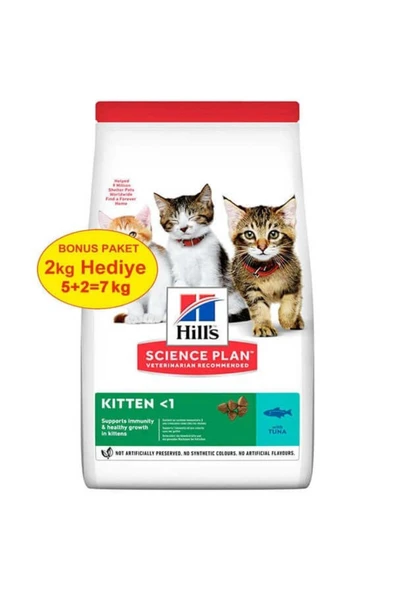 Hills Kitten Somon Balıklı Yavru Kedi Maması 5+2 Kg ürün görseli 1