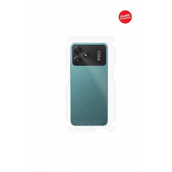 POCO M6 PRO ARKA VE YAN KORUYUCU TPU FİLM ürün görseli 1