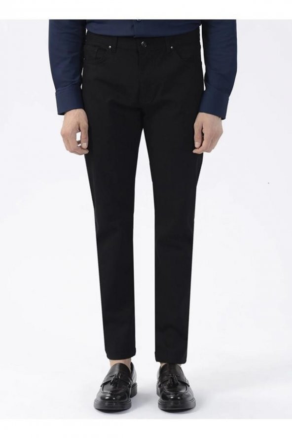 Slim 5 Cep Kanvas Pantolon - Resim 2