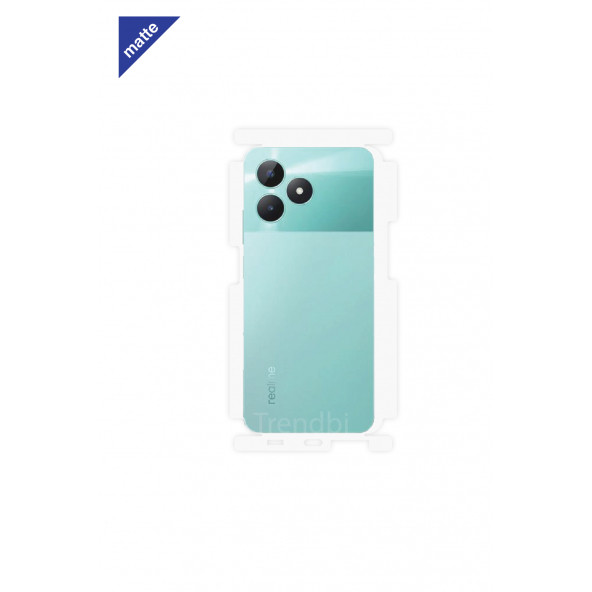 REALME C51 MAT ARKA VE YAN KORUYUCU POLİÜRETAN FİLM ürün görseli 1