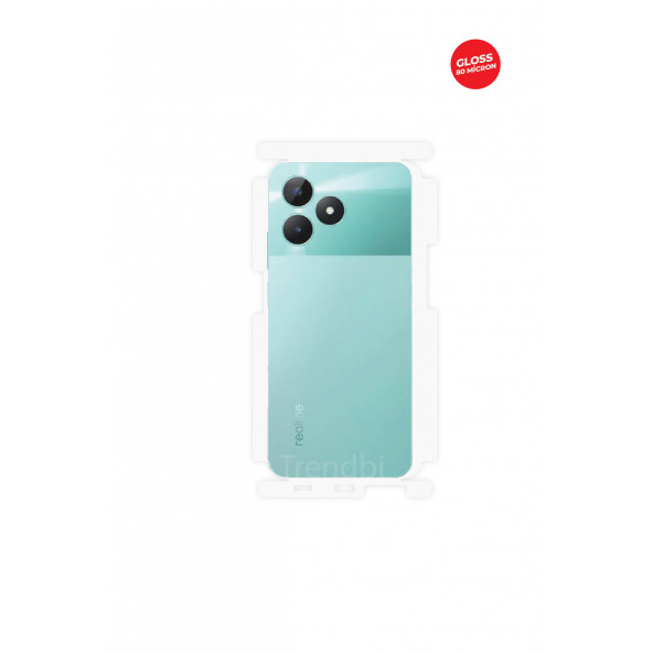 REALME C51 ARKA VE YAN KORUYUCU TPU FİLM ürün görseli 1