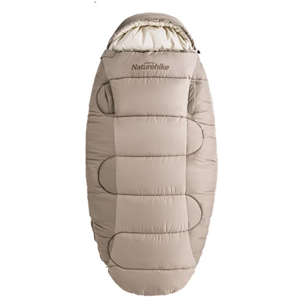 Naturehike PS200 Oval Ultralight Uyku Tulumu -4°C ( Crystalline )  Left ürün görseli 1