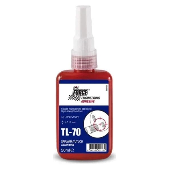 Civata Sabitleyici Yüksek Kuvvetli TL 70 - 50ml ürün görseli 1