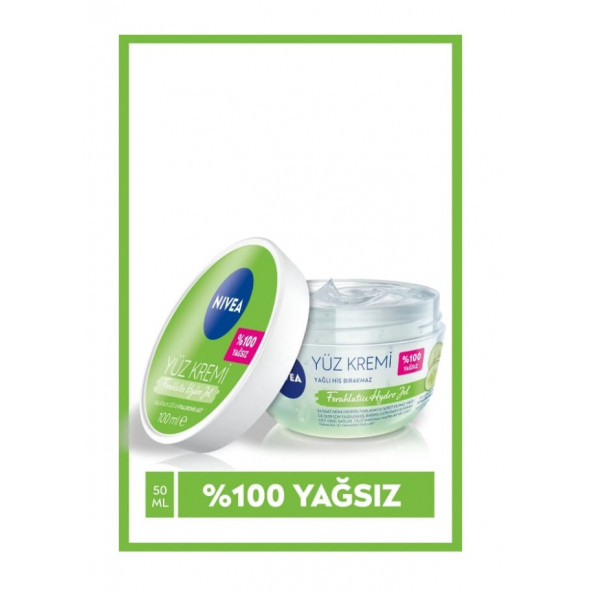 Nivea Ferahlatıcı Hydro Jel Hyaluronik Asit Yüz Bakım Kremi 100 ML ürün görseli 1