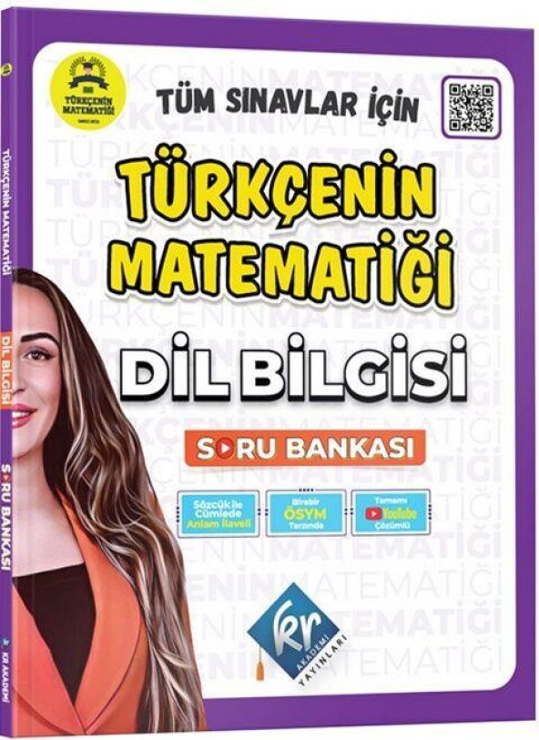 TYT AYT KPSS Dil Bilgisi Türkçenin Matematiği Soru Kitabı KR Akademi ürün görseli 1