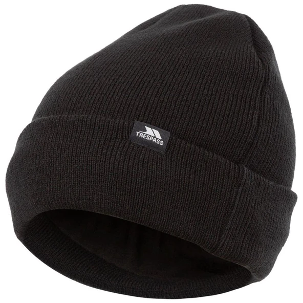 Trespass UAHSHATR0029-BLK Littlebrook - Adult Beanie Unisex Bere ürün görseli 1