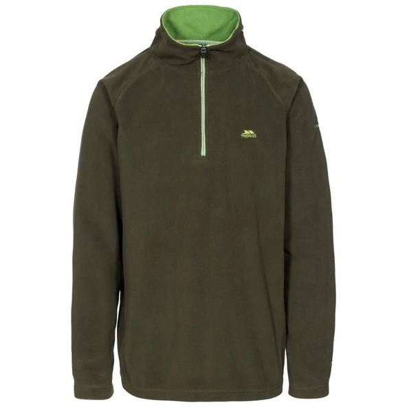 Trespass MAFLMFN10001-OLI Blackford - Male Microfleece At100 Erkek Polar ürün görseli 1