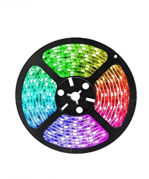 İç Mekan 3 Çip Şerit Led Rgb 5mt ürün görseli 1