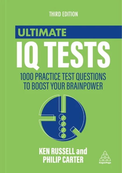 Ultimate IQ Tests 1000 Practice Test Questions to Boost Your Brainpower (3rd Ed.) Philip Carter & Ken Russell ürün görseli 1