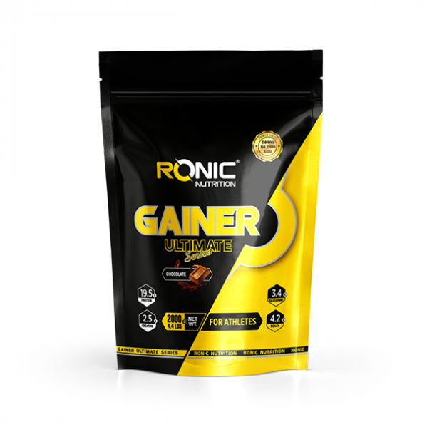 Gainer Ultimate 2000 G Kilo Almaya Yardımcı Karbonhidrat Tozu (Çikolata Aromalı) ürün görseli 1