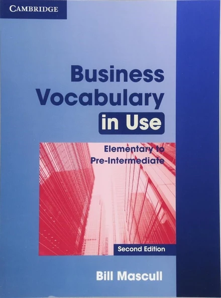 Business Vocabulary in Use: Elementary to Pre-intermediate with Answers and CD-ROM 2nd Edition ürün görseli 1