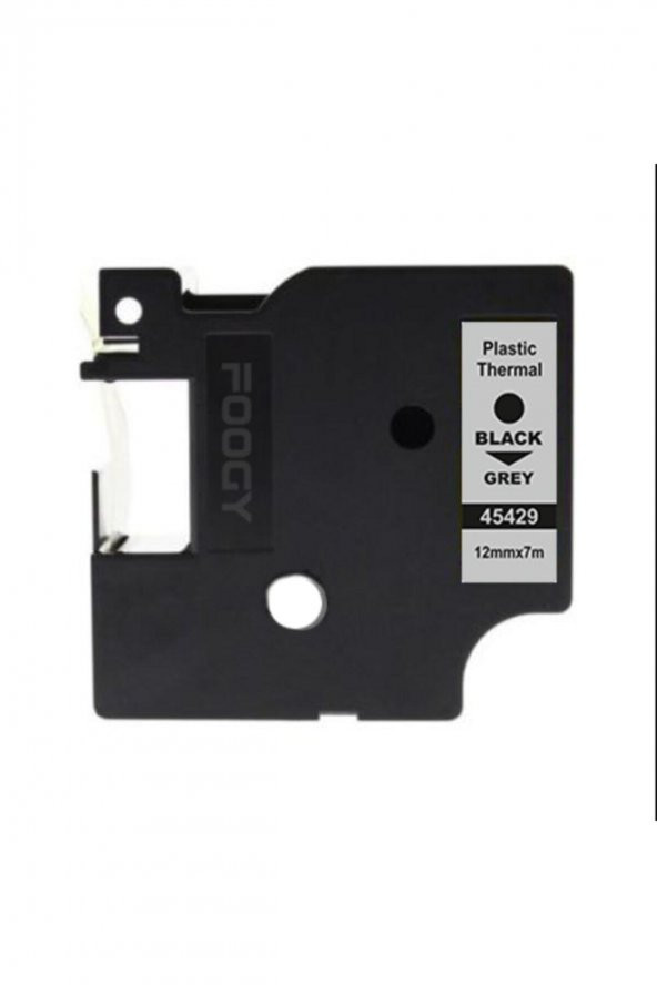 Dymo D1 Muadili Thermal Plastik Şerit Etiket Şeffaf 12 Mm X 7 Mt ürün görseli 1