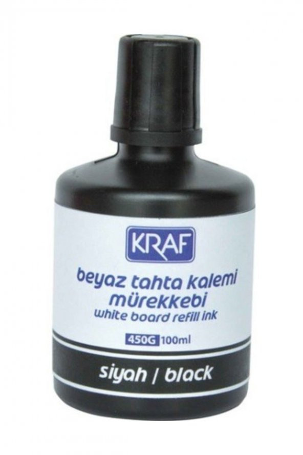 Beyaz Tahta Kalem Mürekkebi 100ml Siyah 450g 6lı Paket ürün görseli 1