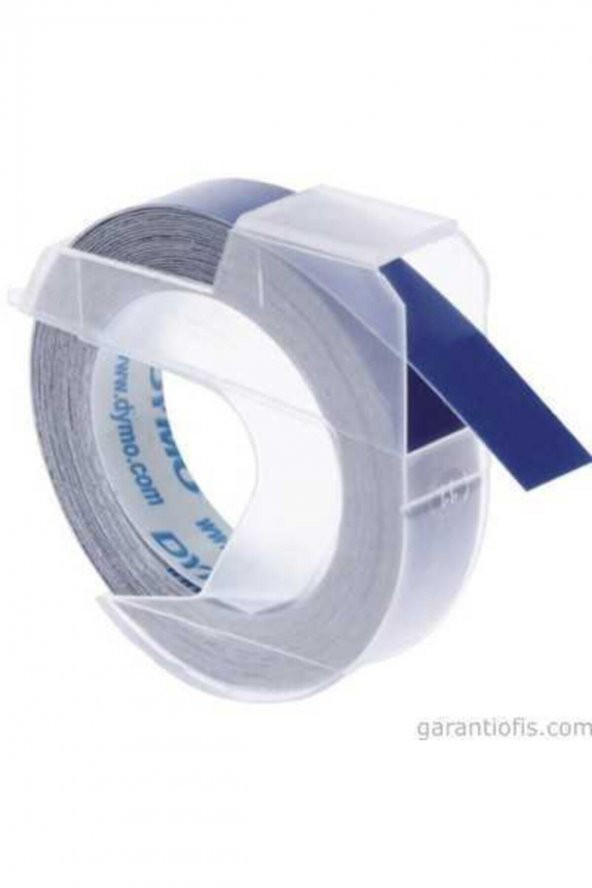 3d Kabartma Şerit 9mm X 3mt Mavi ürün görseli 1