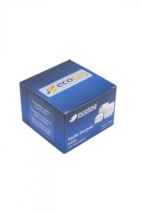 Dymo Lw Etiket Muadili Etiket 32 Mm X 57 Mm - 1000 Ad - Beyaz ürün görseli 1