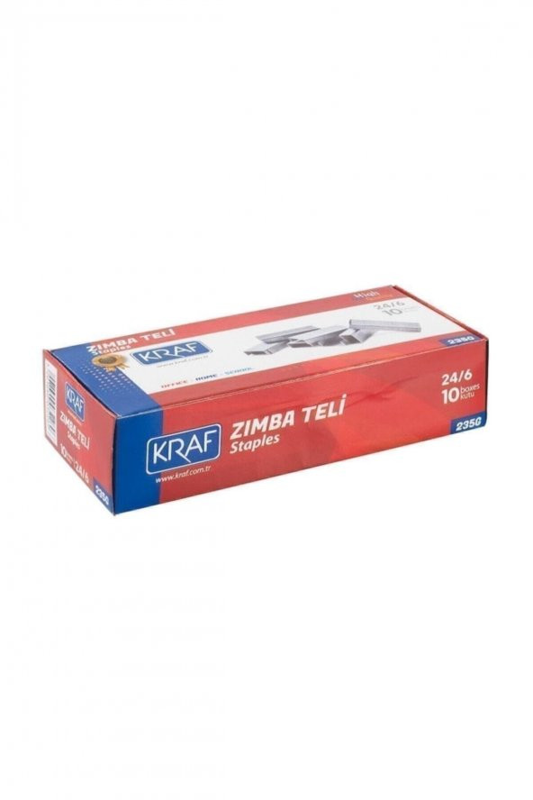 Zımba Teli 24/6 1000`li 10 Kutu ürün görseli 1