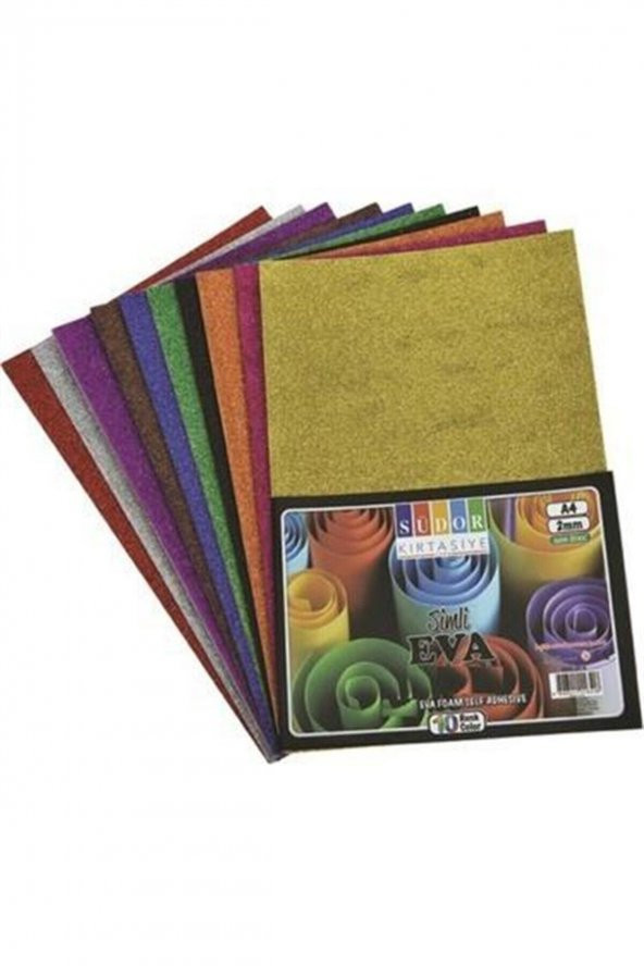 10 Renk Sımlı Sk01 Eva 20x30 cm 2 mm ürün görseli 1