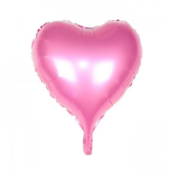 Kalp Pembe 18 inç Folyo Balon ürün görseli 1