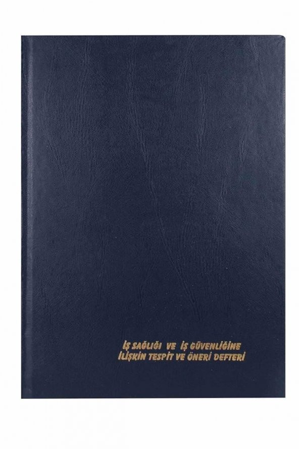 Iş Sağliği Ve Güv.tespit Öneri Def.ciltli Orjinal Numaralı ürün görseli 1