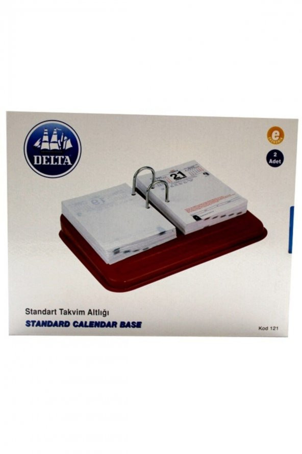121 Metal Standart Takvim Altlığı (1 Adet) ürün görseli 1