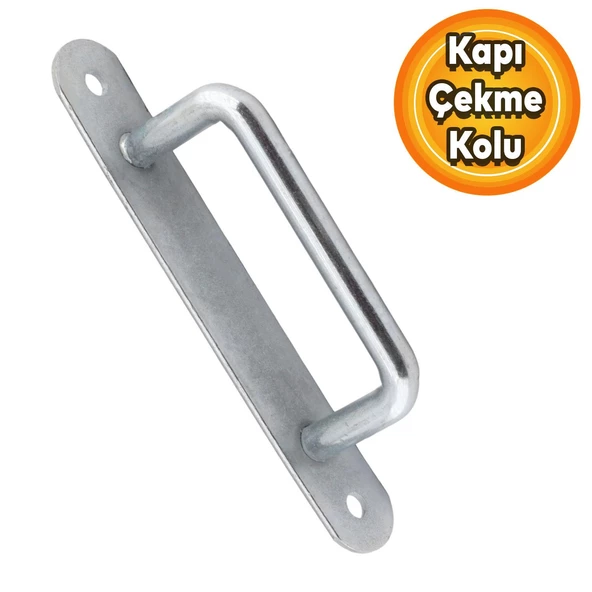 Saclı El Tutamagı Çekme Kolu Kapı Tutma Kulbu 18,5 cm Krom Metal Kulp Kapı Tutamağı ürün görseli 1