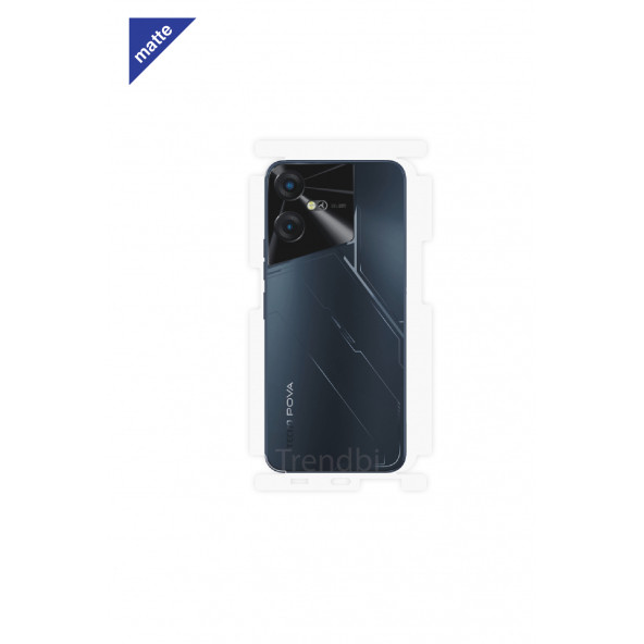 TECNO POVA NEO 3 MAT ARKA VE YAN KORUYUCU FİLM ürün görseli 1