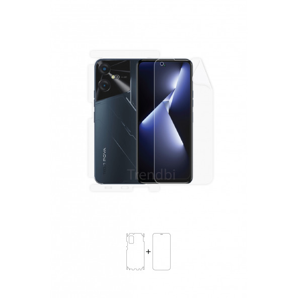 TECNO POVA NEO 3 ÖN,ARKA VE YAN TAM KAPLAMA 360 DERECE FULL BODY POLİÜRETAN FİLM ürün görseli 1