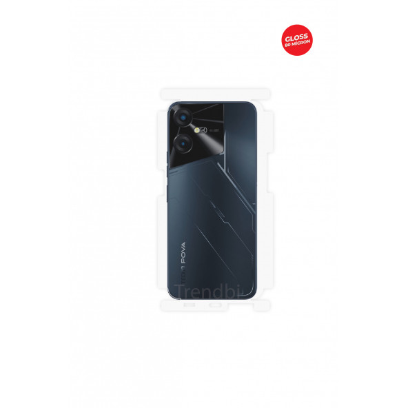 TECNO POVA NEO 3 ARKA VE YAN KORUYUCU TPU FİLM ürün görseli 1