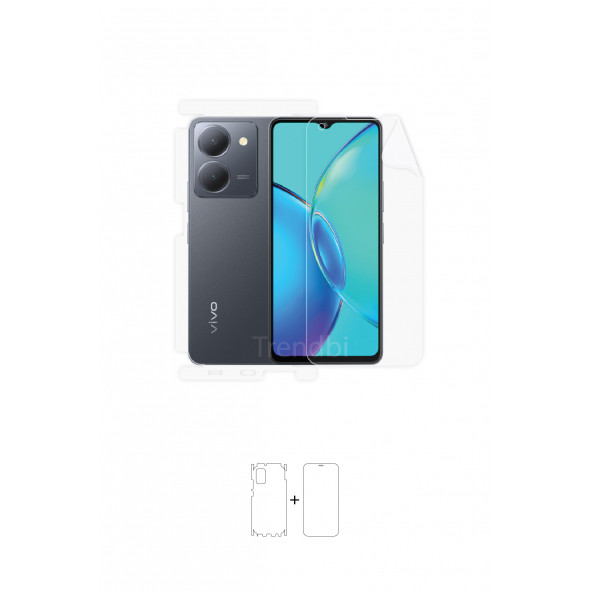 VİVO Y27 5G ÖN,ARKA VE YAN 360 DERECE FULL BODY TAM KAPLAMA POLİÜRETAN FİLM ürün görseli 1