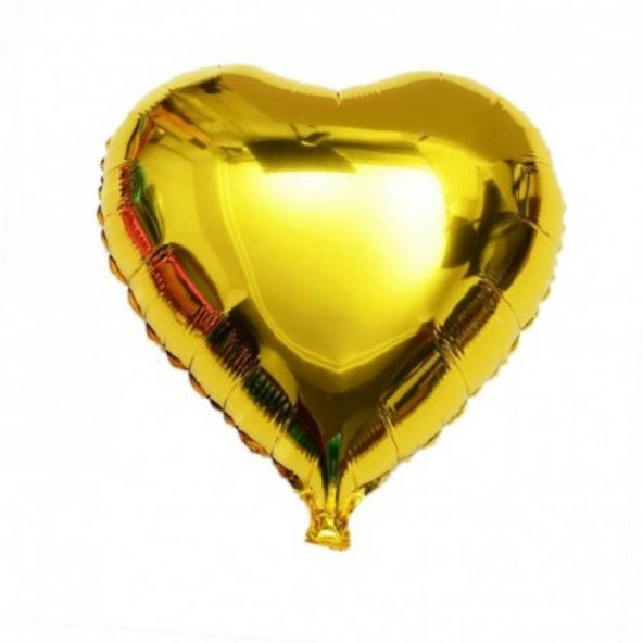 Kalp Gold 24 inç Folyo Balon ürün görseli 1