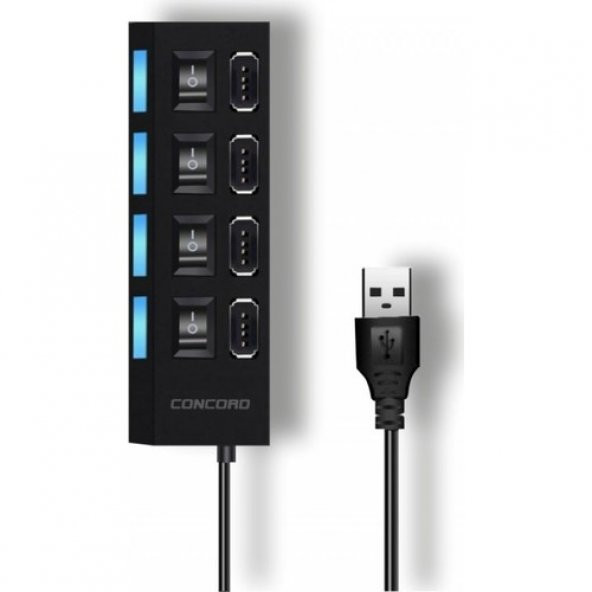 Concord C-852 | USB Hub 2.0 (Usb Çoğaltici) ürün görseli 1