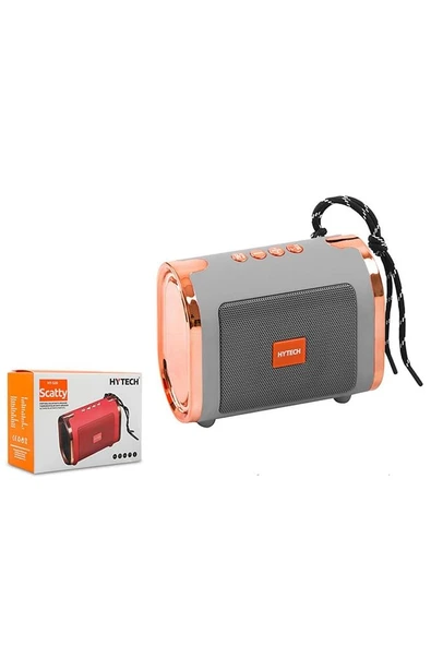 Hy-s30 Scatty Usb Tf Kart Dc 5v Bluetooth Speaker Hoparlör Gümüş ürün görseli 1