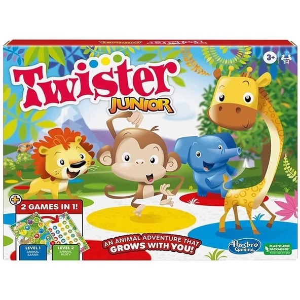 Orjinal Twister Junior 3 Yaş ve Üzeri İçin Twister Kutu Oyunu ürün görseli 1