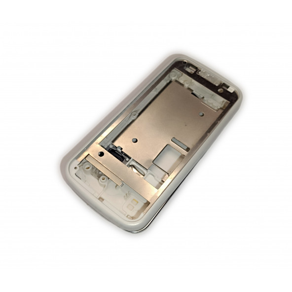 Nokia C6-00 Kasa Kapak Tuş Takımı C6-00 Uyumlu Beyaz Renk Orta Kasa Ön Kapak Arka Kapak Tuş Takımı ürün görseli 1