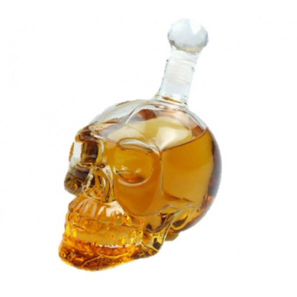1000 ml Crystal Head Kuru Kafa İçki Şişesi ürün görseli 1