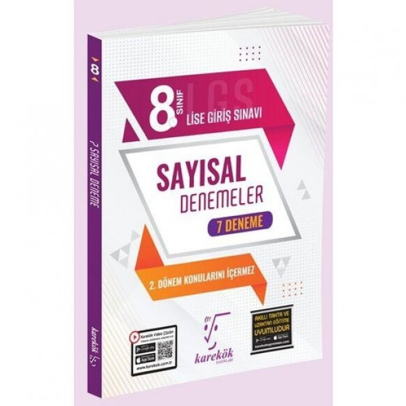 Karekök Yayıncılık 8. Sınıf Lgs Sayısal 7 Li Deneme Karekök Yayınları ürün görseli 1