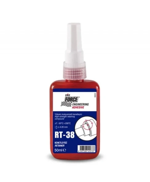 Rulman Kenetleyici Çok Yüksek Kuvvetli RT 38 - 50ml ürün görseli 1