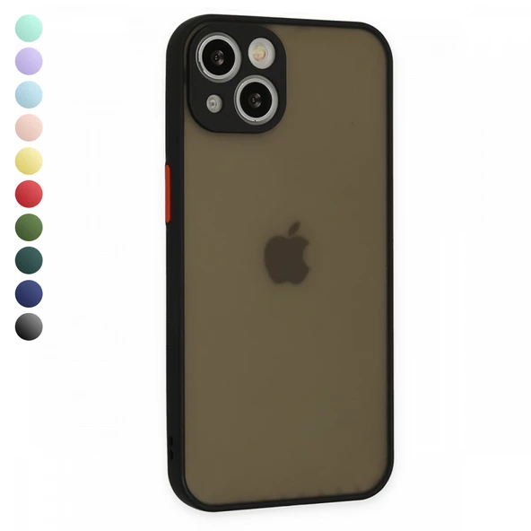 FitCase iPhone 14 Montrea Silikon Arka Kapak ürün görseli 1