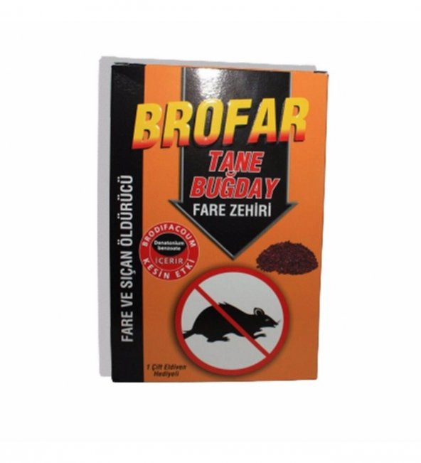 Brofar Buğday Fare Ve Sıçan Zehri 200 Gr. ürün görseli 1