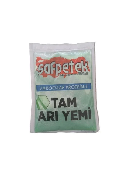 Safpetek Varoosaf Proteinli Tam Arı Yemi 500 gr ürün görseli 1