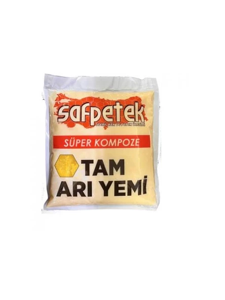 Safpetek Süper Kompoze Tam Arı Yemi 1000 gr ürün görseli 1