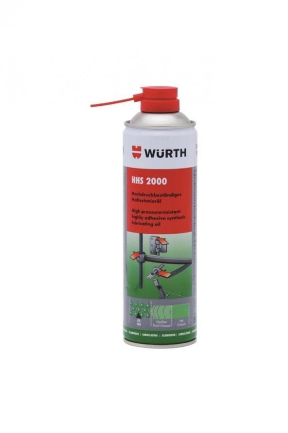 Würth Hhs 2000 Yağlama Sprey 500 ml 893103028 ürün görseli 1