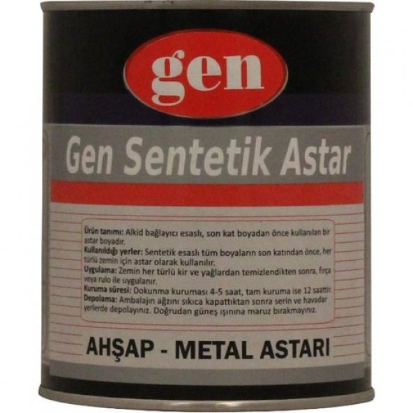 Gen Sentetik Astar 3 kg ürün görseli 1