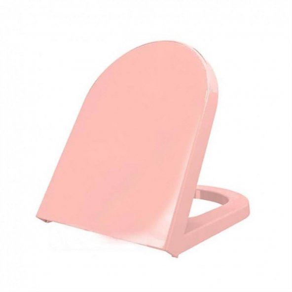 Bocchi Pure S Klozet Kapağı Yeni Mat Somon A0301-032 ürün görseli 1