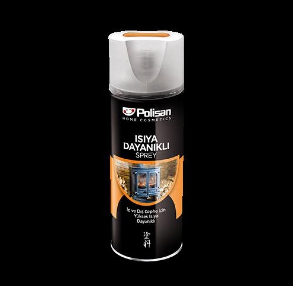Polisan Isıya Dayanıklı Sprey Boya 400 ml ürün görseli 1