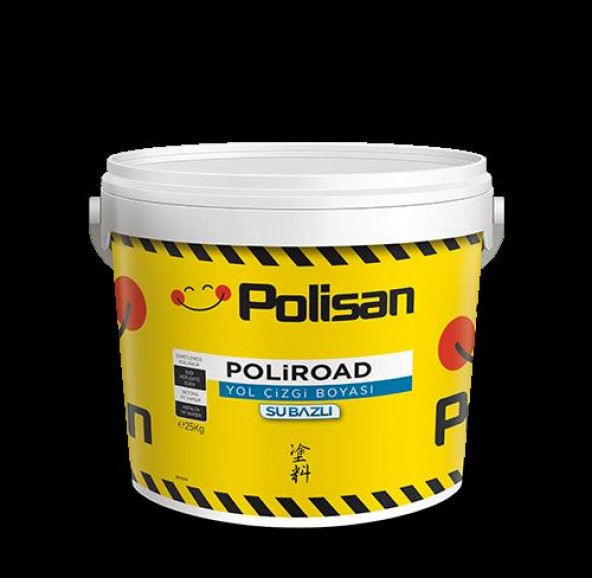 Polisan Yol Çizgi Boyası Beyaz 2.5 Lt ürün görseli 1