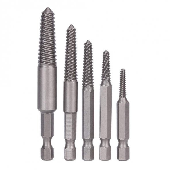 Trendyapimarket 5405 Bits Saplı Hasarlı Vida Sökücü 6 Parça - Resim 3